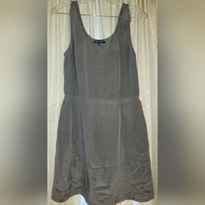 Madewell Broadway Broome Short dress Silk Sleeveless Size 4 Pockets